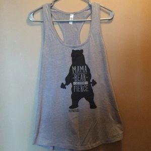 Next Level Ladies Grey XXL Tank Top